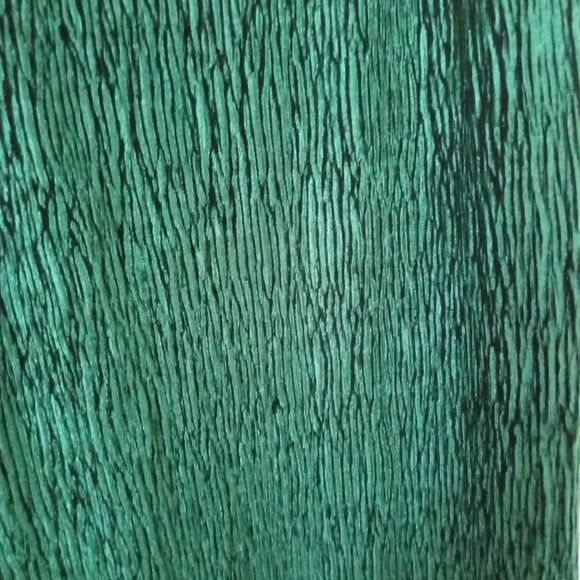 NWOT Anthropologie Maeve Adrienne Twist Back Velvet Midi Dress Green Size Small - Picture 6 of 10